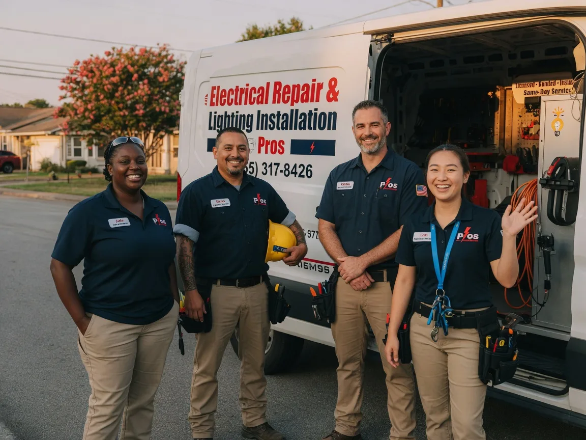 Licensed Electrician company in Midway, TX